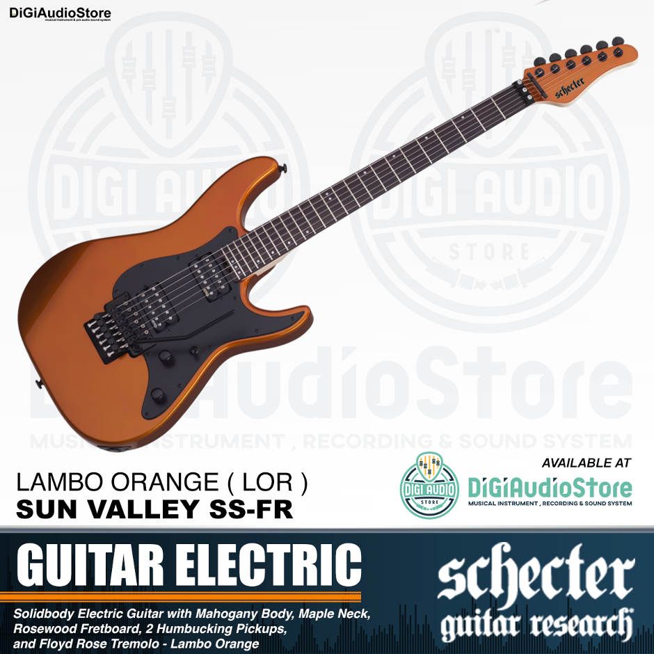 schecter sun valley sustainiac