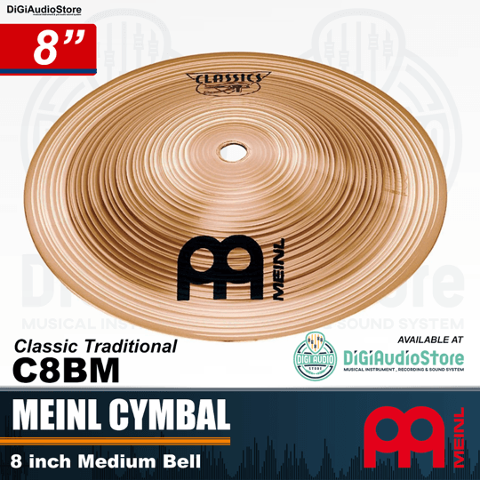 Meinl Cymbal Classics 8 inch Medium Bell C8BM