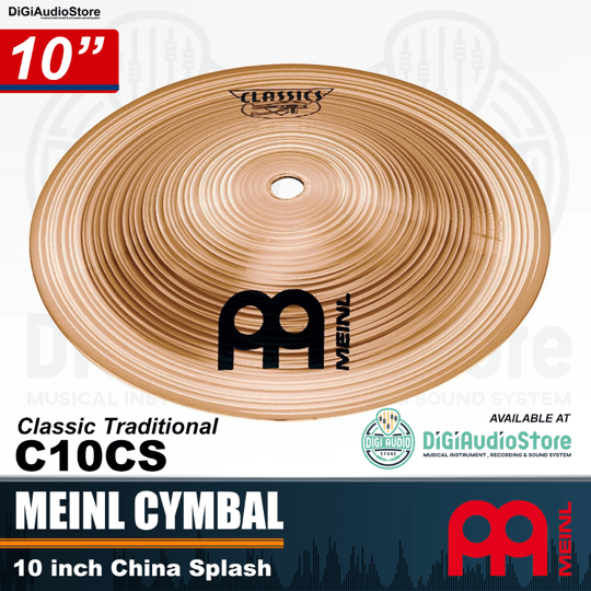 Meinl Cymbal Classics 10 inch China Splash C10CS
