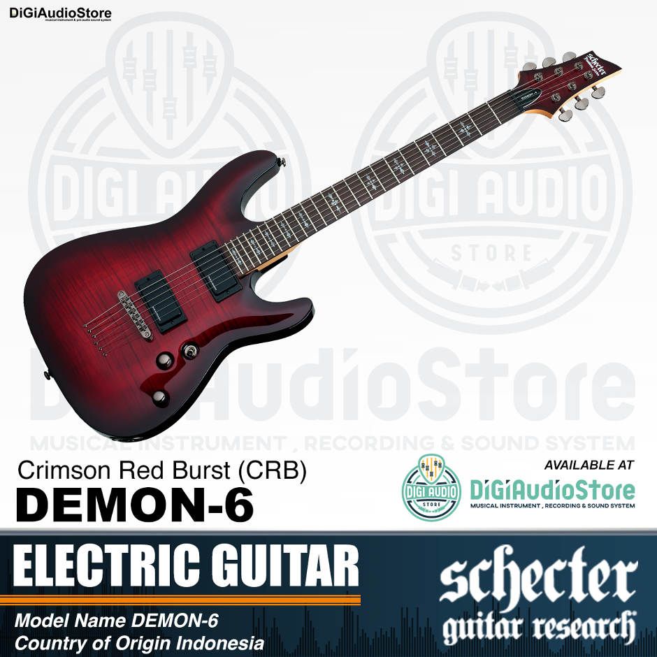 schecter demon 6 crb