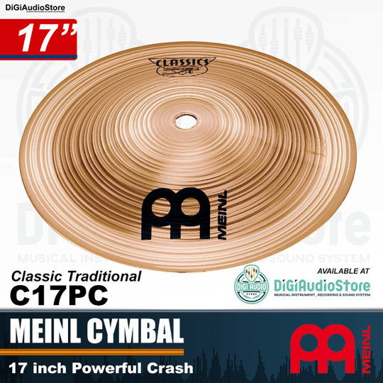 Meinl Cymbal Classics 17 inch Powerful Crash C17PC