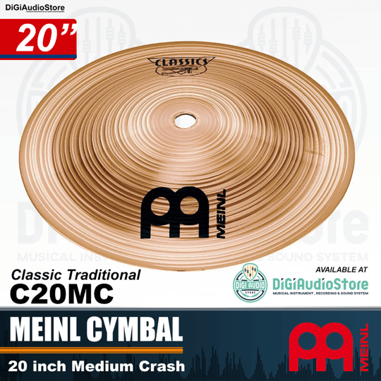 Meinl Cymbal Classics 20 inch Medium Crash C20MC