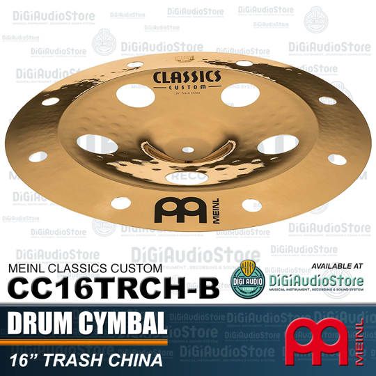 Meinl Classics Custom CC16TRCH-B 16 inch Trash China Brilliant