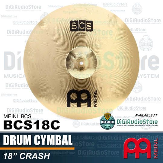 Meinl BCS18C - 18 inch BCS Crash Cymbal Drum