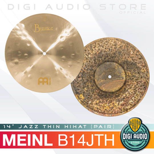 Meinl Byzance B14JTH 14 inch Jazz Thin Hihat