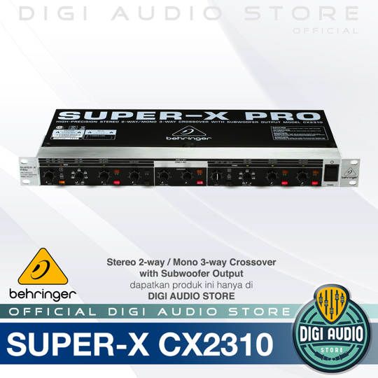 Behringer Super-X Pro CX2310 2 Channel Speaker Crossover