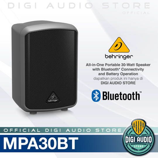 Speaker Portable Behringer Europort MPA30BT - 30 Watt dengan Bluetooth