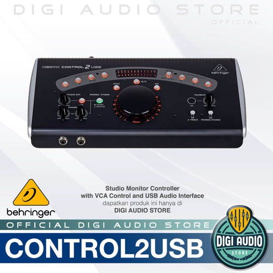 Behringer CONTROL2USB High end Studio Monitor Control with USB Audio Interface