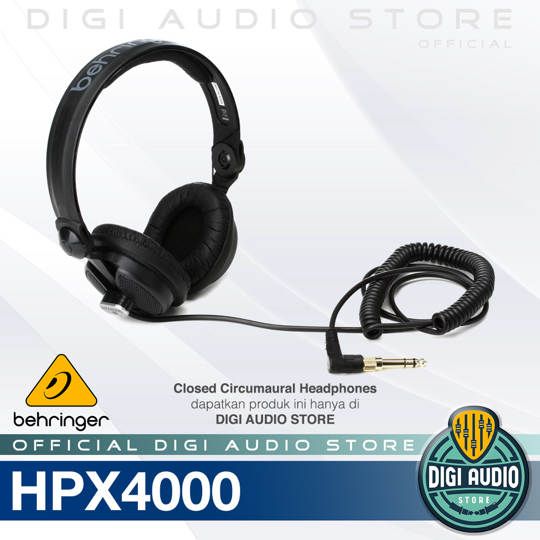 Behringer HPX4000 High Definition DJ Headphones