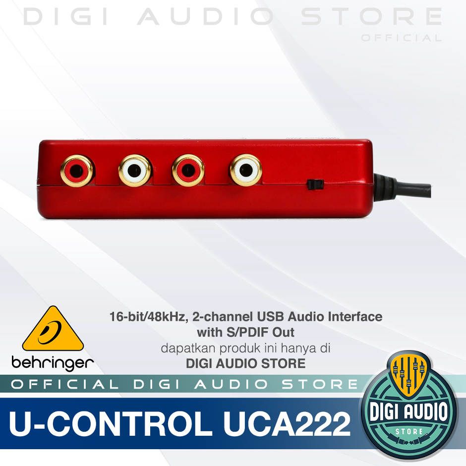 Soundcard Behringer U-Control UCA222 USB Audio Interface