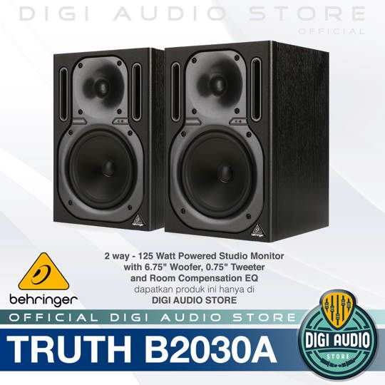 Behringer TRUTH B2030A Speaker Studio Monitor Recording - 125 Watt - 6.75 inch