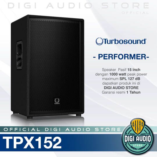 Speaker Pasif Turbosound TPX152 - 15 inch 1000 Watt PERFORMER SERIES