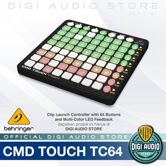 Launchpad Controller Behringer Cmd Touch TC64