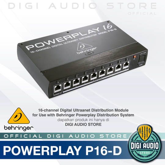 Behringer Powerplay P16-D Digital Ultranet Distribution