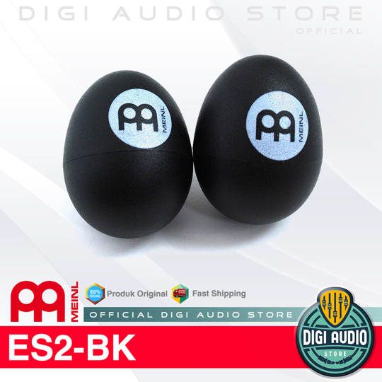 Meinl ES2-BK Egg Shaker - Black