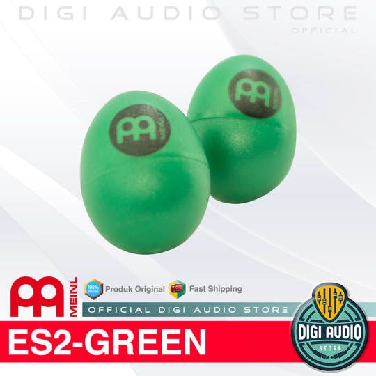 Meinl ES2-GREEN Egg Shaker - GREEN
