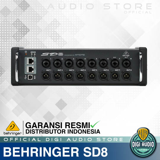 Behringer SD8 - I/O Stage Box with 8 Preamps