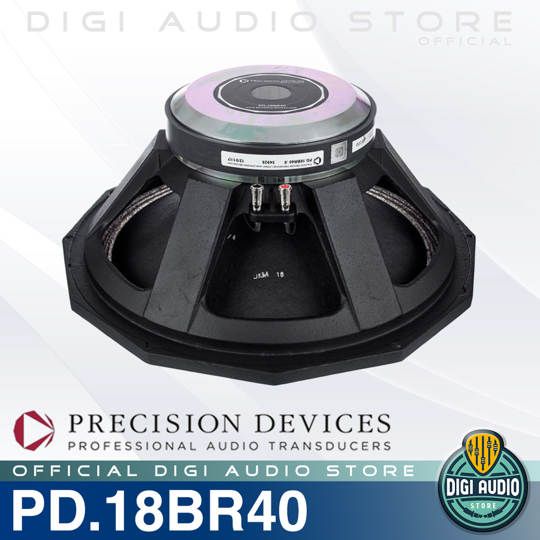 Speaker Komponen Precision Device PD.18BR40 18 inch 700 Watt