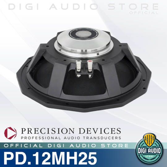 Speaker Komponen PD.12MH25 Mid Range Driver 12 inch Neodymium