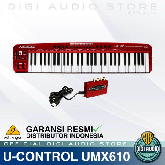 Behringer U-CONTROL UMX610 KEYBOARD MIDI CONTROLLER