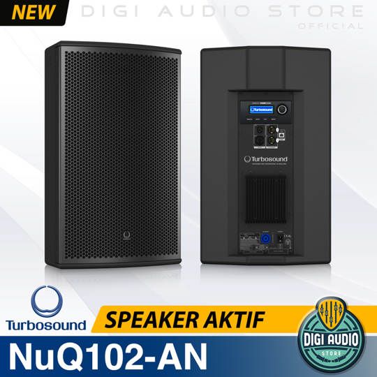 Speaker Aktif Turbosound NuQ102-AN 2 Way 10 inch - 600 Watt