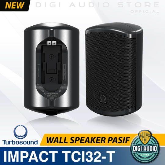 Turbosound TCI32-T - Wall Speaker Pasif 3.5 inch 120 Watt