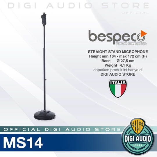 Bespeco MS14 Stand Microphone Model Bulat