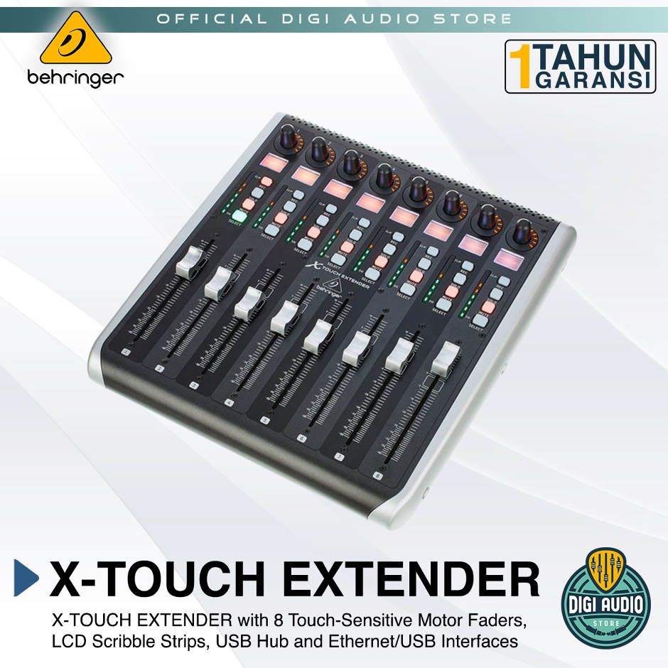 Mixing　Extender　MIDI　Behringer　Controller　X-Touch　USB