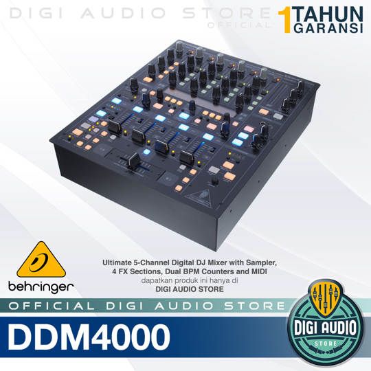 Behringer DDM4000 4 Channel DJ MIXER with FX