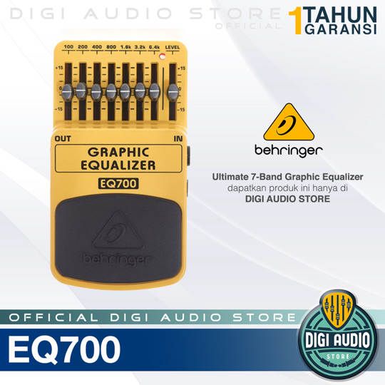 Behringer EQ700 Equalizer Guitar stompbox