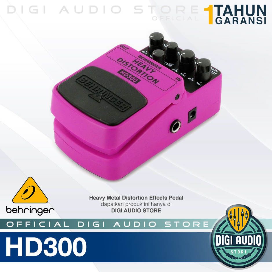 Behringer HD300 Heavy Distortion Guitar Pedal Effect Stompbox