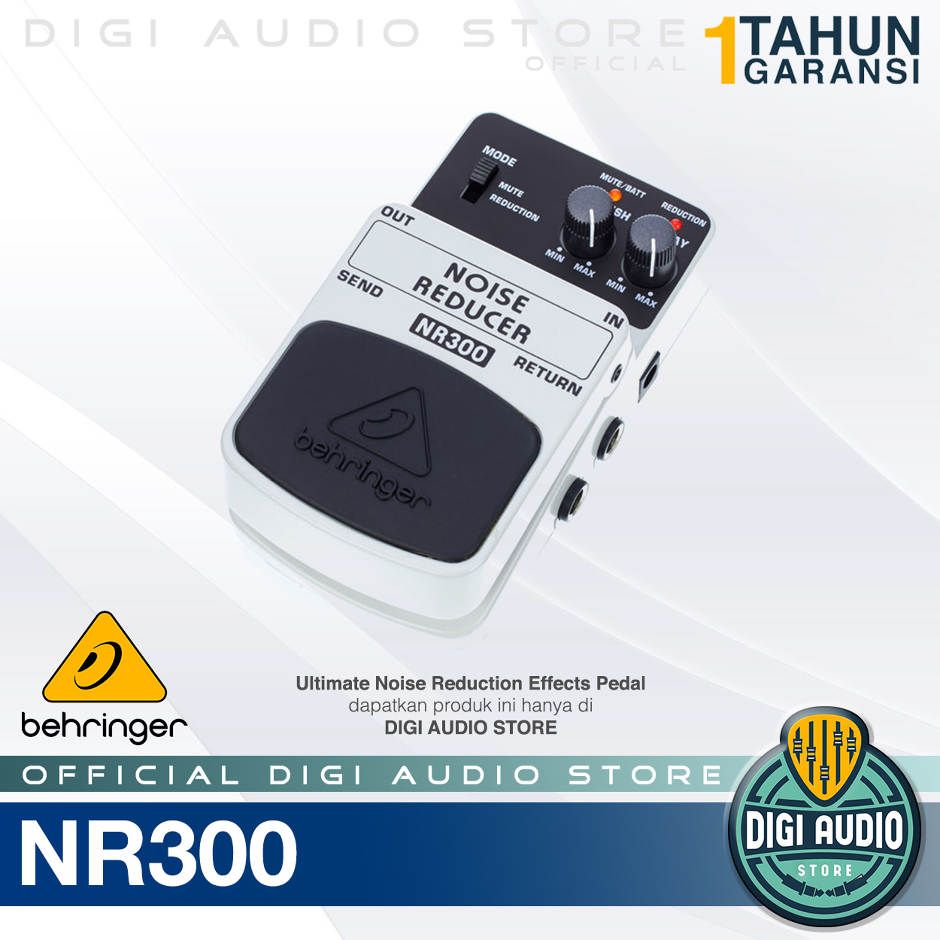 Behringer NR300 Ultimate Noise Reducer Guitar Pedal Effect stompbox