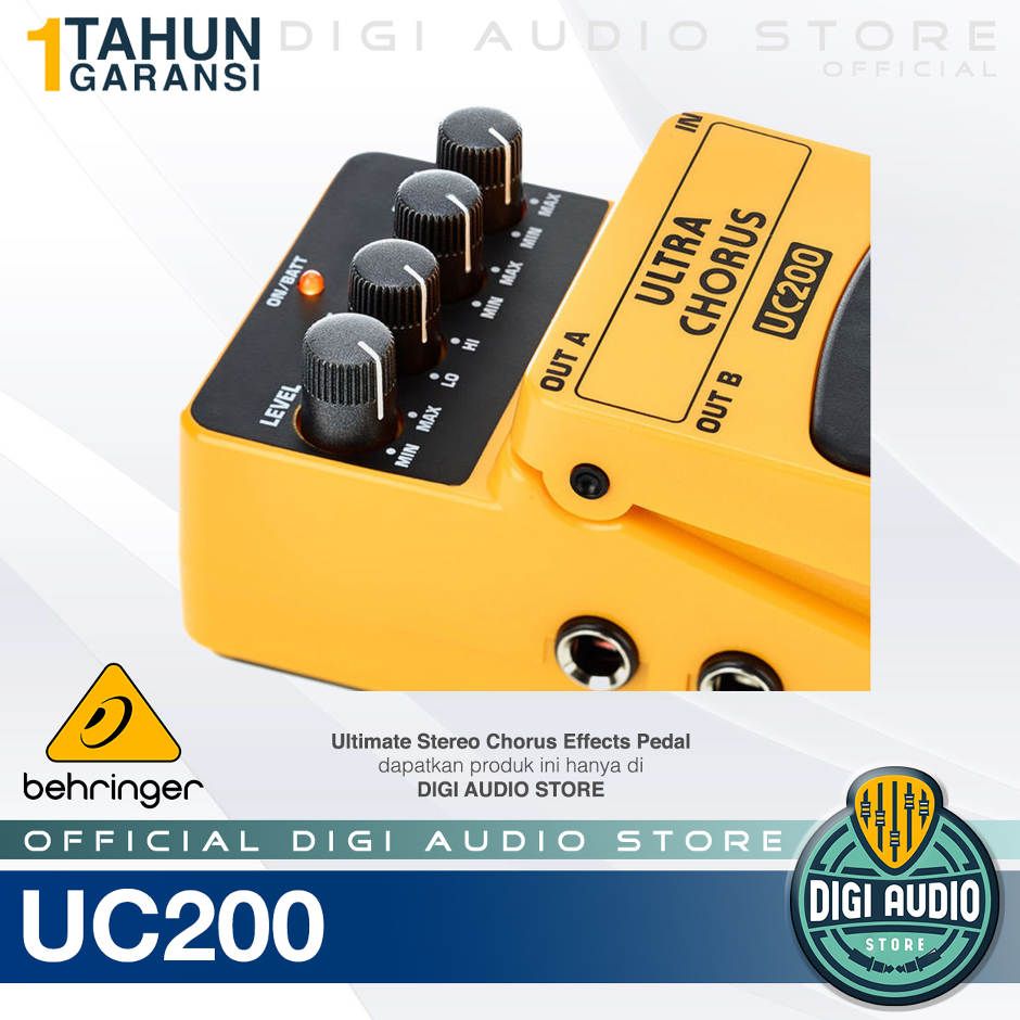 Behringer UC200 Ultra Chorus Guitar Stompbox
