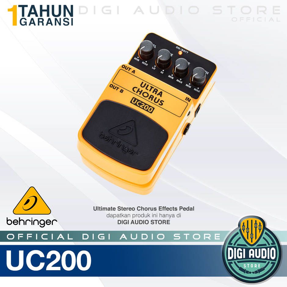 Behringer UC200 Ultra Chorus Guitar Stompbox