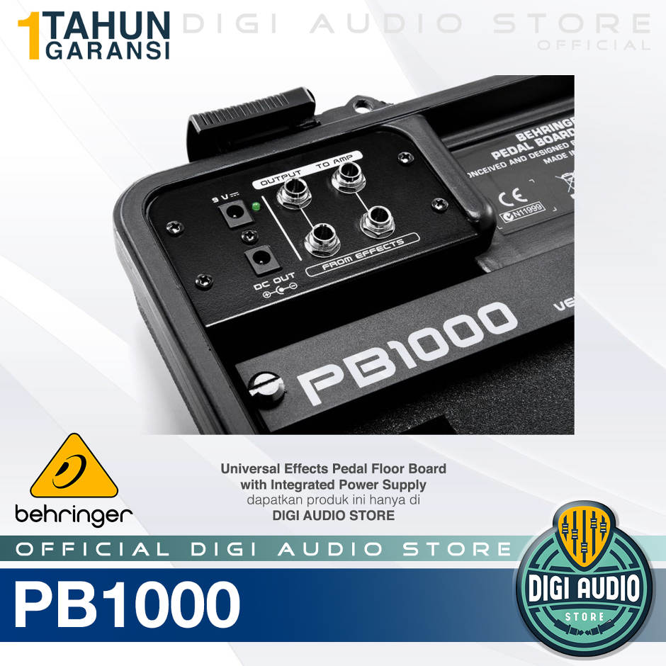 Behringer PB1000 Pedal Board for Guitar & Bass Stompbox Pedal Efek