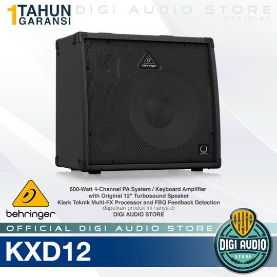 Behringer Ultratone KXD12 Keyboard Amplifier 12 inch