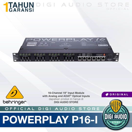 Behringer Powerplay 16 P16-I Input Module with Analog and ADAT