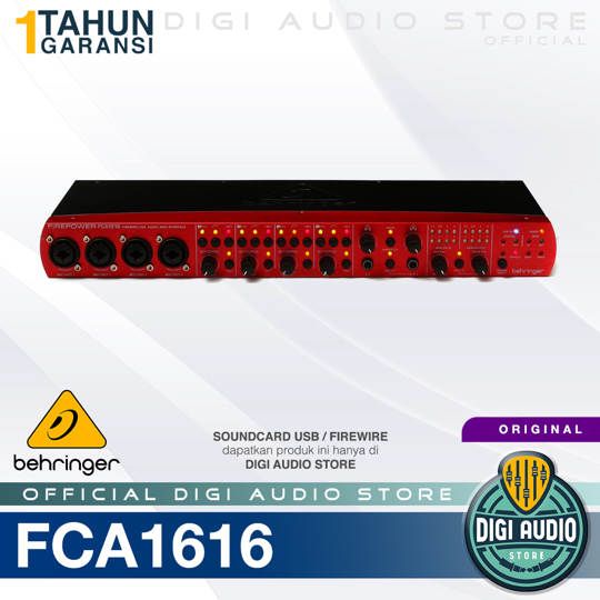 Soundcard Behringer Firepower FCA1616 USB / Firewire Audio Interface