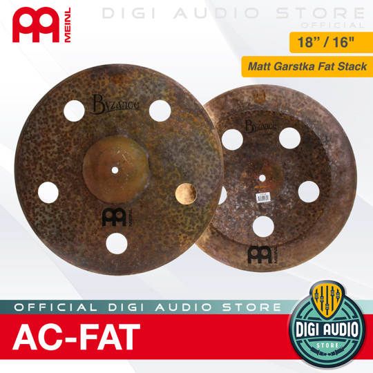 Meinl Cymbal AC-FAT Matt Garstka Artis Concept Model 16 Inch 18 Inch Fat Stack