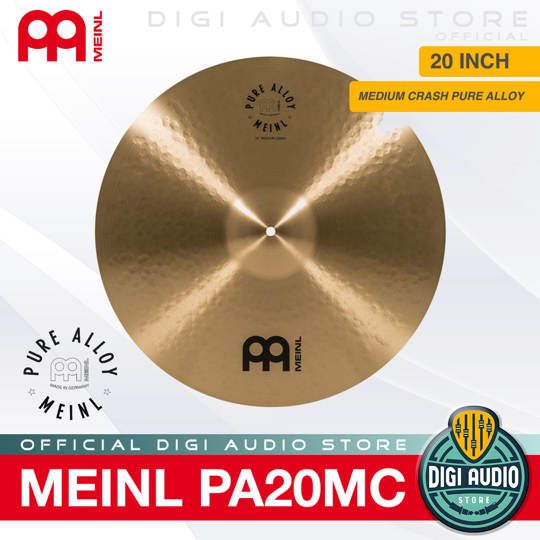 Cymbal Drum Meinl PA20MC Pure Alloy 20 inch Medium Crash