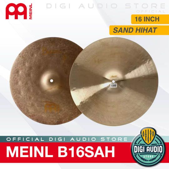Cymbal Drum Meinl B16SAH 16 inch sand hihat byzance vintage Benny Greb Signature