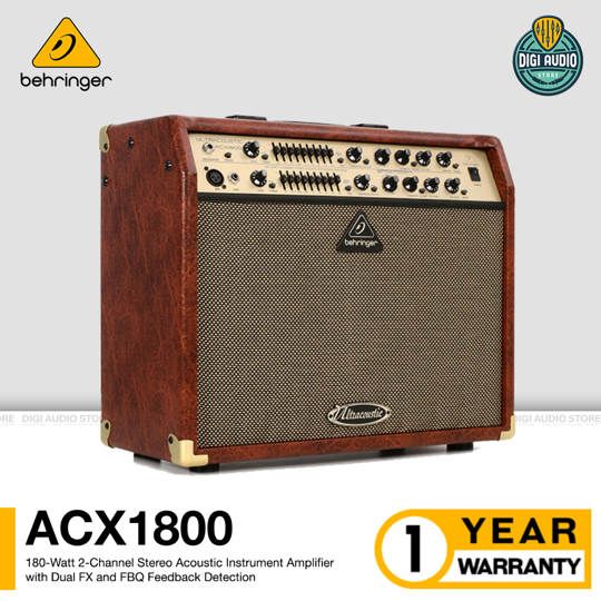 Behringer Ultracoustic ACX1800 Guitar Combo Amplifier