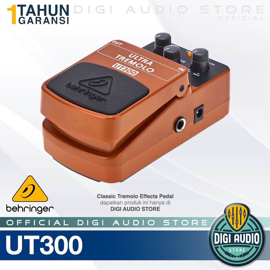 Pedal Efek Gitar Stompbox Behringer UT300 Ultra Tremolo