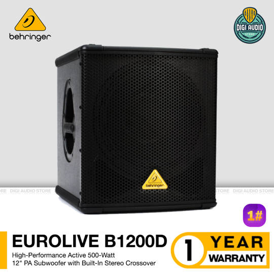 Speaker Subwoofer Aktif Sound System Behringer Eurolive B1200D PRO 12 inch 500 Watt