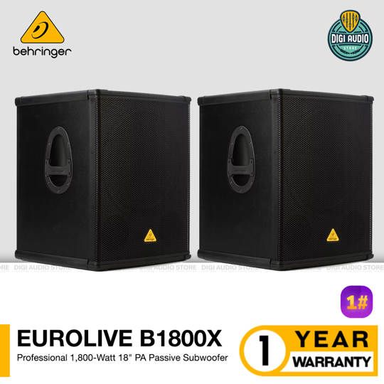 Speaker Subwoofer Pasif 18 inch - Behringer Eurolive B1800X PRO