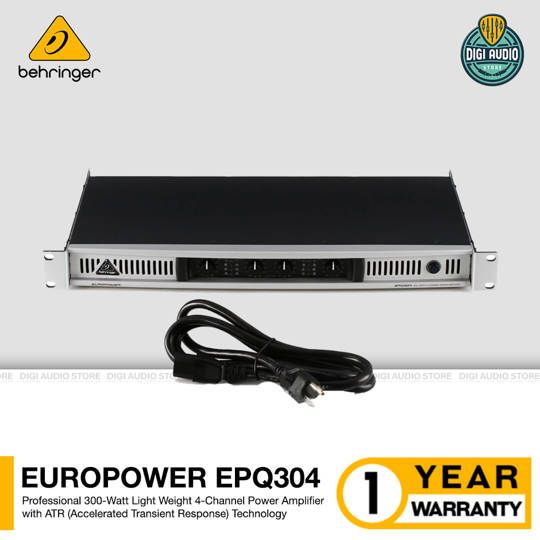 Power Amplifier Behringer Europower EPQ304 - 300 Watt