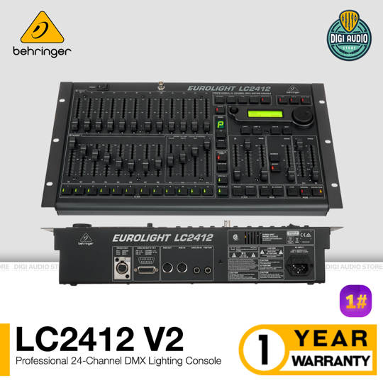 Mixer Lighting 24 Channel DMX Controller Behringer LC2412 V2