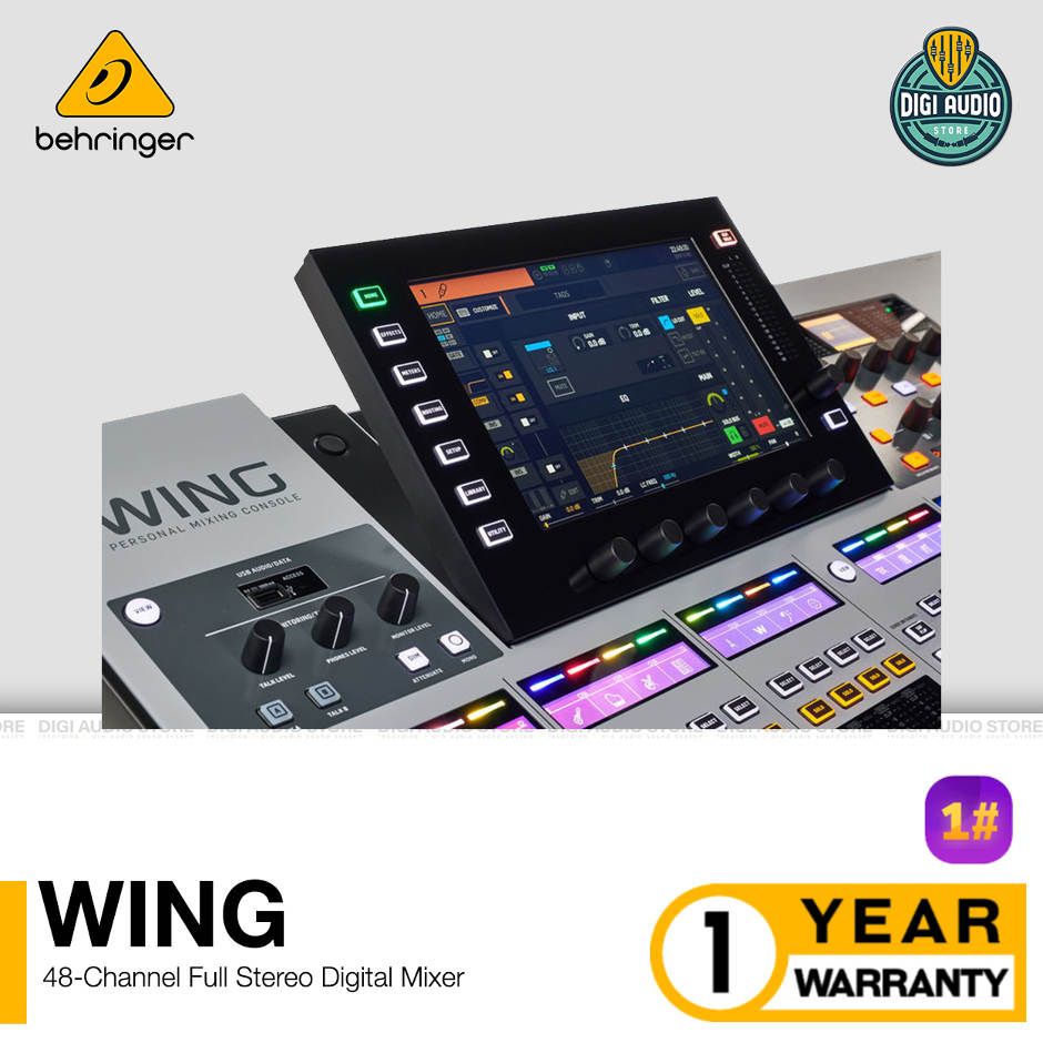  Behringer WING 48-channel Digital Mixer : Musical Instruments