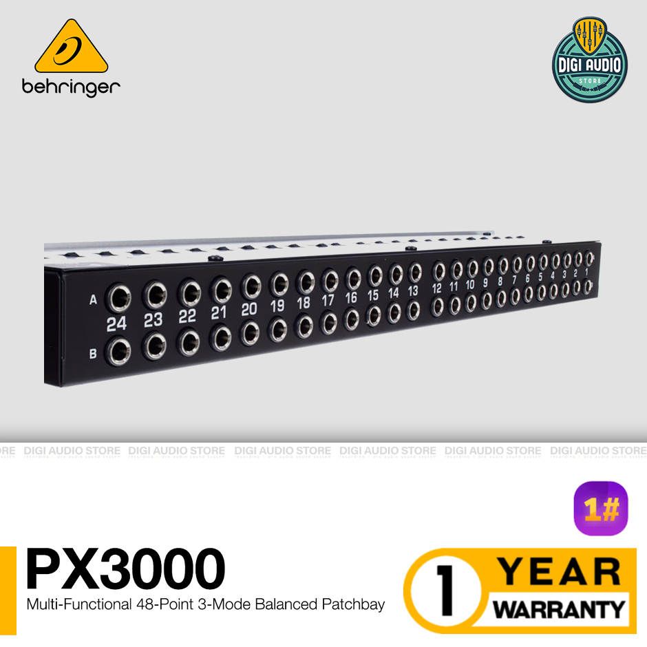Behringer Ultrapacth Pro PX3000 PATCHBAY for STUDIO
