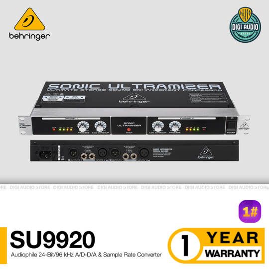 Behringer Sonic Ultramizer SU9920 ultimate stereo sound Enhancement Processor
